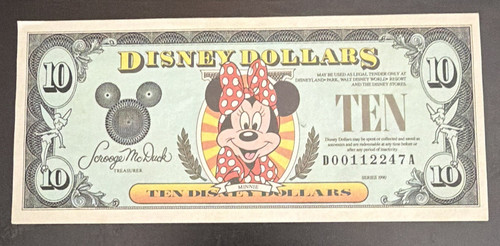 Disney dollars - disney,