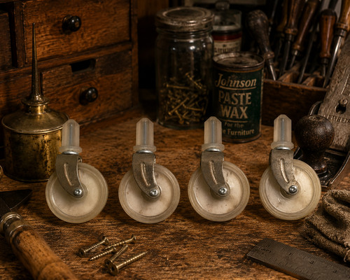 Set vintage swivel - 4, 3"