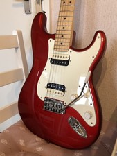 Squier Contemporary Stratocaster HH. Dark Wine Red Metallic. 2016.