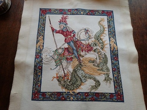 George the dragon picture - &,