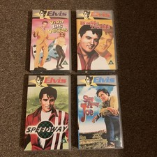4 X Vintage Elvis Presley VHS