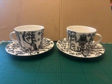 2 x iittala Taika Cup & Saucer