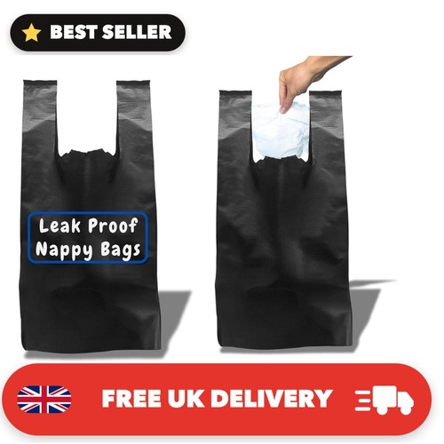 100 adult nappy bags - x,