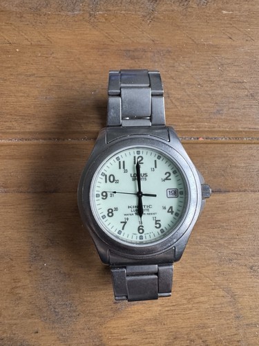 Lorus sports kinetic lumibrite - lorus,
