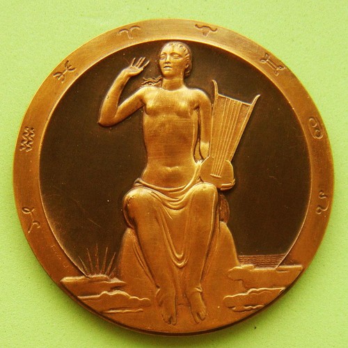 Art deco nude woman - deco,