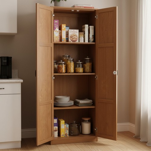 Stylish highland oak pantry - stylish,