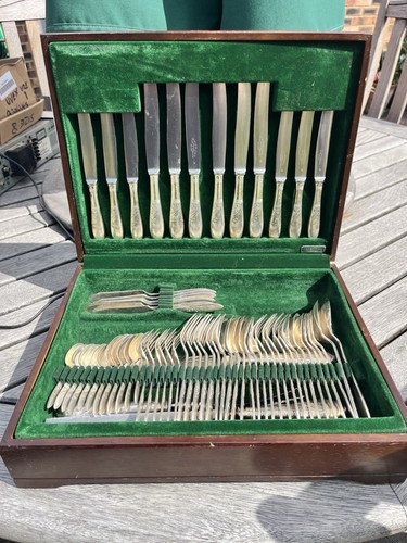 Elkington silver plate cutlery - silver,