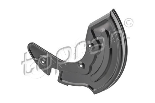 Brake disc splash - plate, front