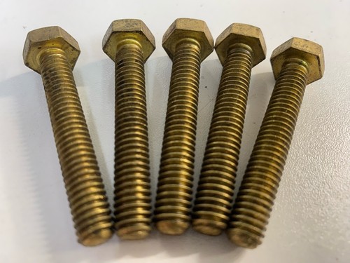 Whitworth set screws - set, brass
