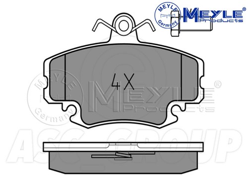 Meyle brake pad set front - pad,