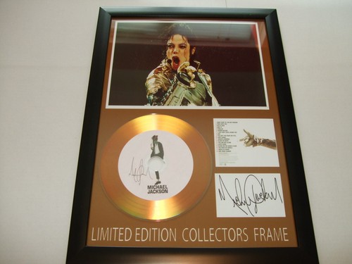 Michael jackson signed - jackson,