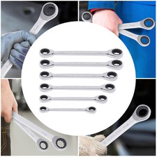 6pcs 8-19mm Flexible Ratchet