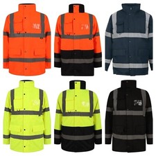 Viz parka coat high - viz,