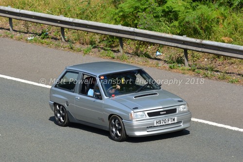Car photo 12x8 vauxhall nova - car,