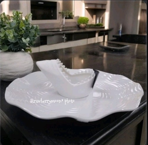 2pc nautica shark melamine - nautica,