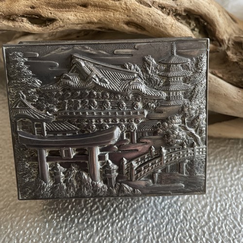 Antique japanese silver tone - antique,