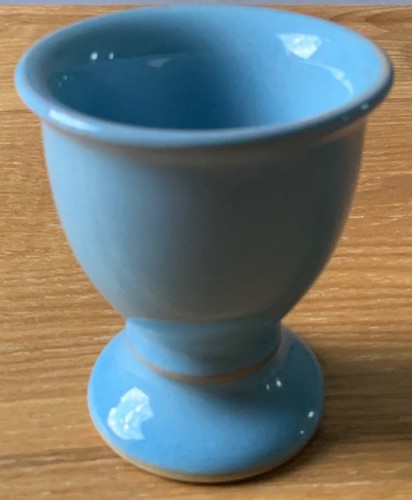 Denby colonial blue eggcup - a,