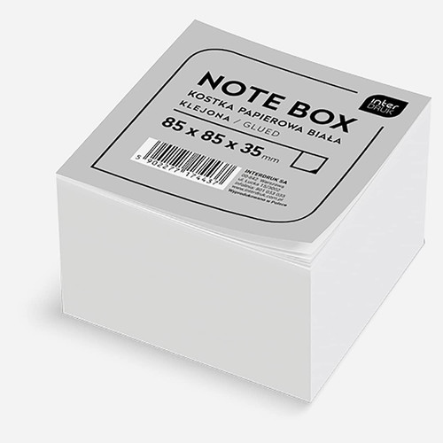 Interdruk white memo cube - interdruk,