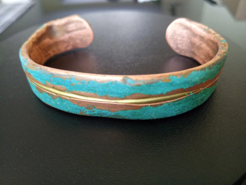 Copper bracet brass - copper, ,