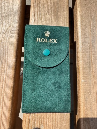 Rolex green velvet - green, travel