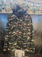 Mens Superdry Windcheater Camo Size Large
