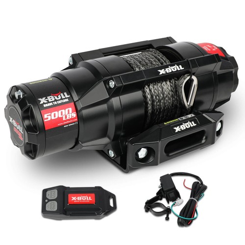 Bull 5000lb electric winch - x-bull,
