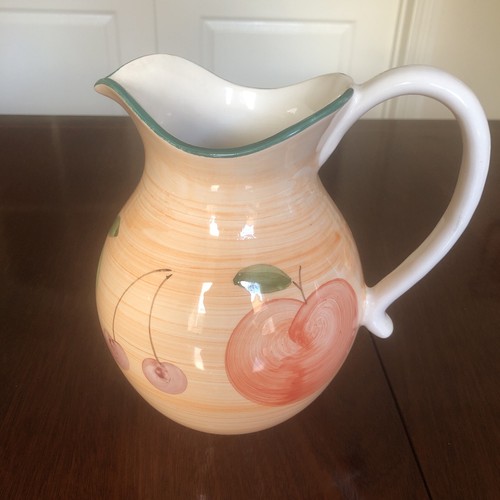 Hand painted jug - hand,