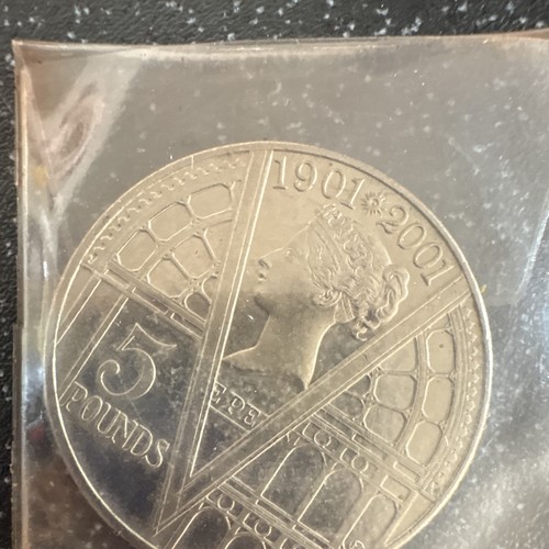 2001 five pounds - uk,