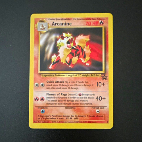 Wotc pokémon tcg arcanine - pokémon,