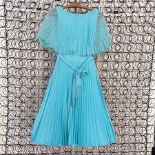 Vintage 60s light blue sheer