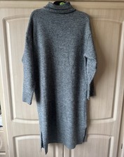 Primark Oversized Grey Jumper Dress Small
