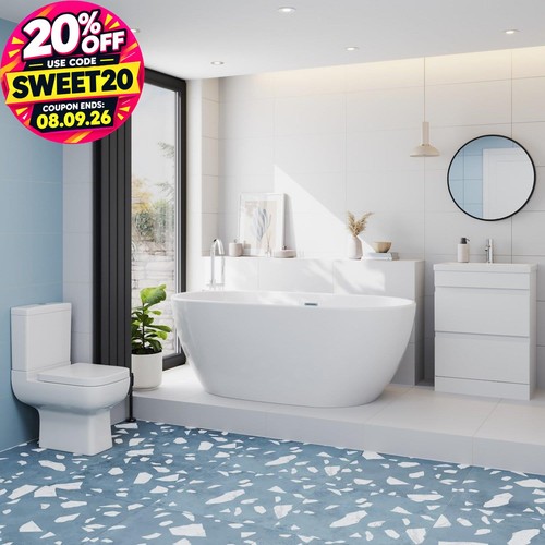 Avox bathroom suite 1500mm - bathroom,