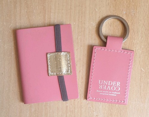 Undercover salmon pink leather - pink,