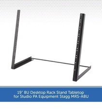 19" 8U Desktop Rack Stand