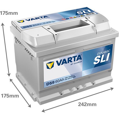 Varta blue dynamic d59 075 - d59,