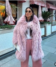 ZARA ZW COLLECTION FAUX FUR