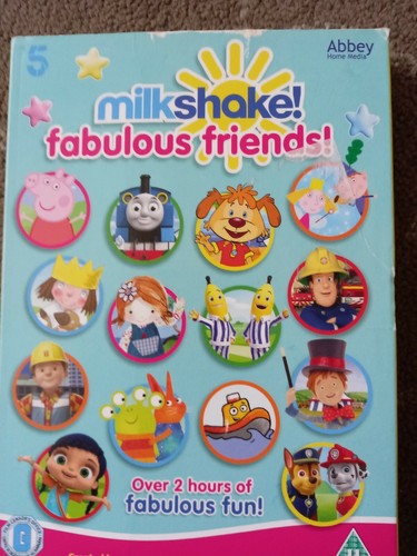 Milkshake fabulous friends dvd - milkshake,