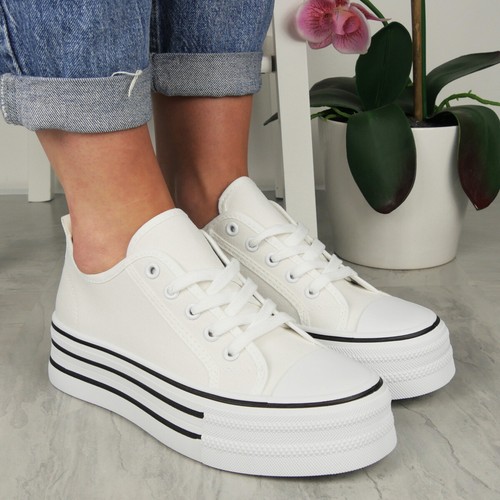 Canvas trainers shoes - canvas,