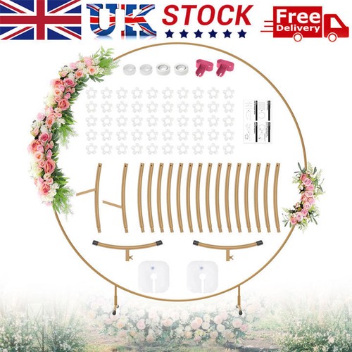 Round balloon golden arch kit - round,