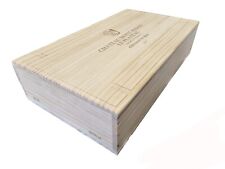 Chateauneuf Du Pap -  Lidded Wooden Wine Box Vintage Shabby Chic Storage Tray..