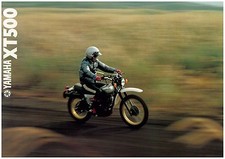 YAMAHA Brochure XT500 H 1981