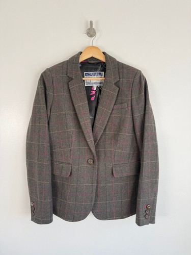 Joules tweed blazer size 12 - tweed,