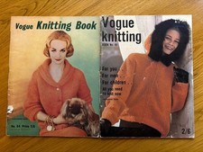 Vintage Vogue Knitting Book Magazine 1960s Knitting Patterns