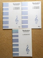 3 Books - Technics KN600 Vol 1