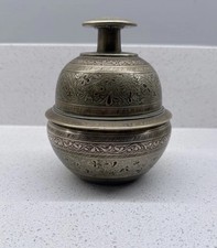 Engraved Brass Elephant Claw
