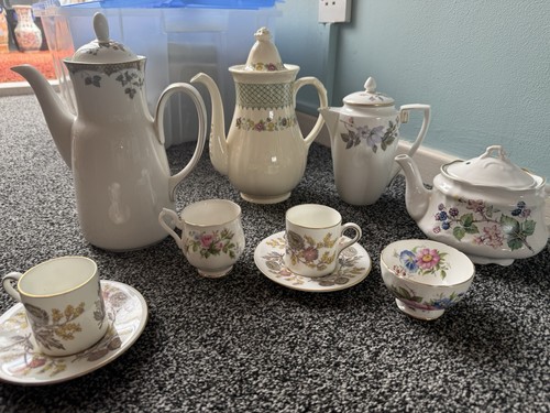Bone china coffee set - coffee,
