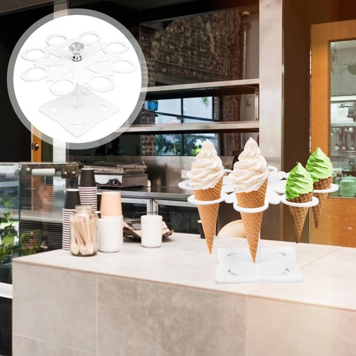 Rotatable ice cream cone - ice,