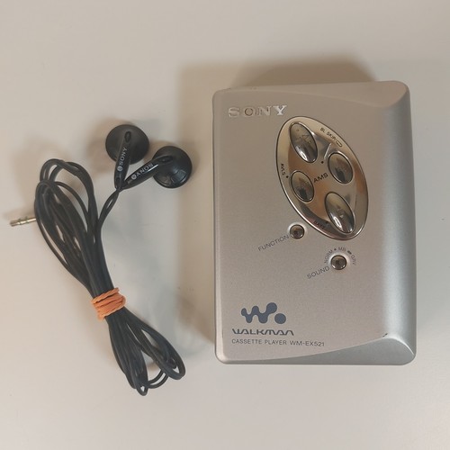 Sony walkman ex521 cassette - wm-ex521,