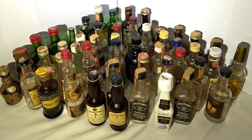 Lot vintage mini liquor - mini,