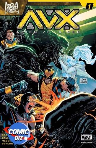 Alien men 1 1st - x-men, #1